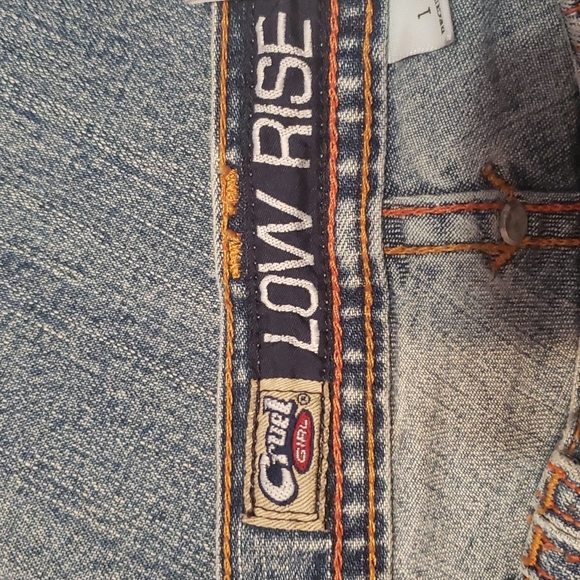 Vintage Cruel Girl Low Rise Flare Light Wash Jeans - Picture 8 of 15